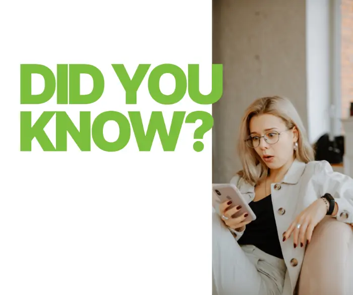 Student reading about study opportunities in Europe with headline “Did You Know? Over 18 million students study in Europe every year